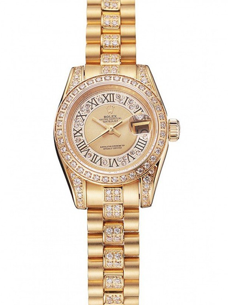 Superclone Datejust Gold Dial 1453953