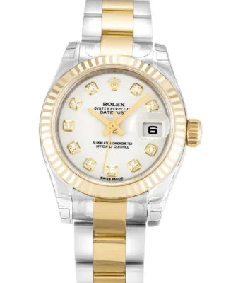 Lady-Datejust White Dial 179173
