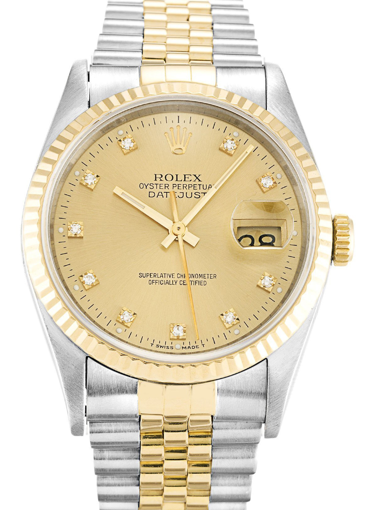 Datejust Champagne Diamonds Dial 16233