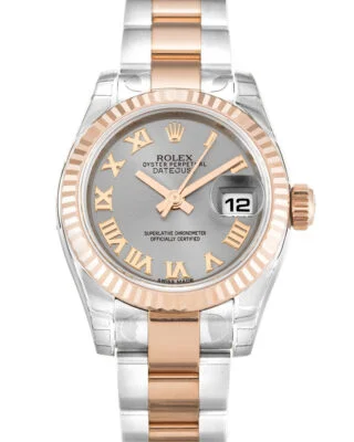 Lady-Datejust Rhodium Dial 179171