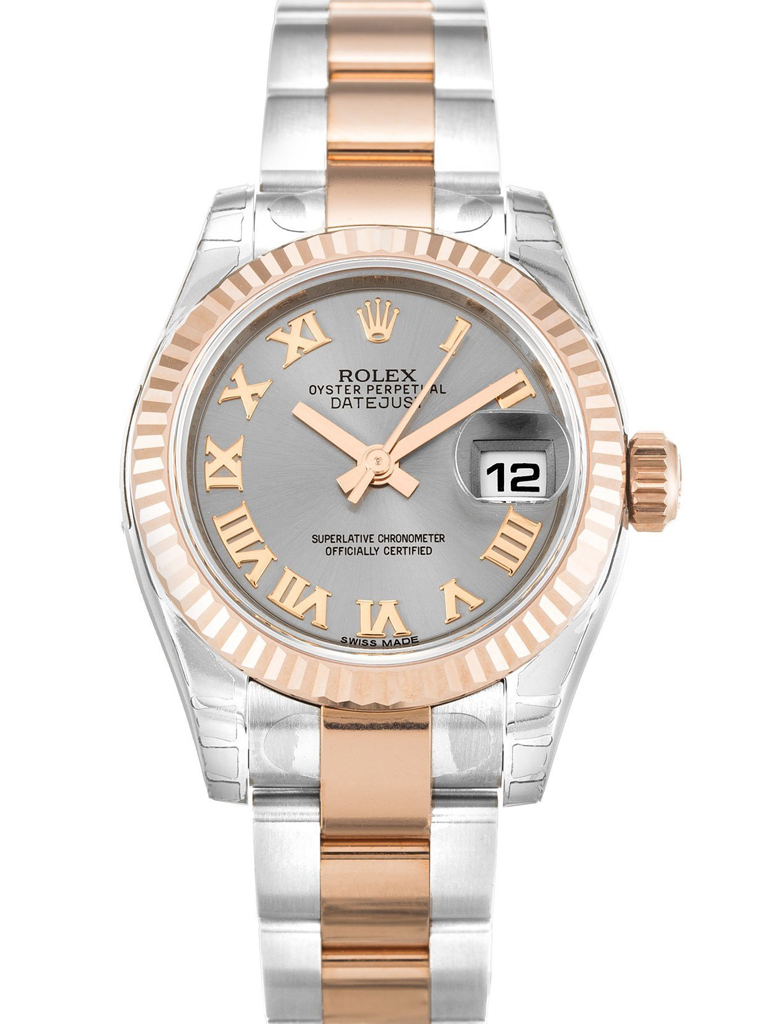 Lady-Datejust Rhodium Dial 179171