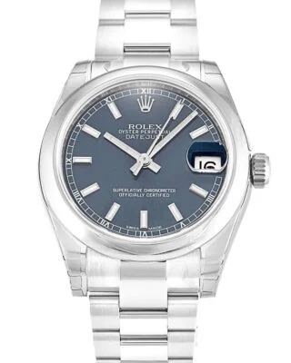 Lady-Datejust Blue Dial 178240-2