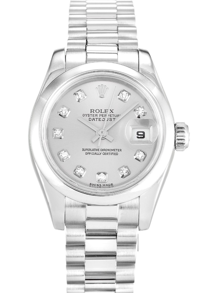 Lady-Datejust Silver Dial 179166