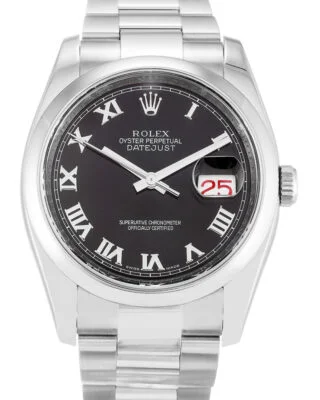 Datejust Black Dial 116200