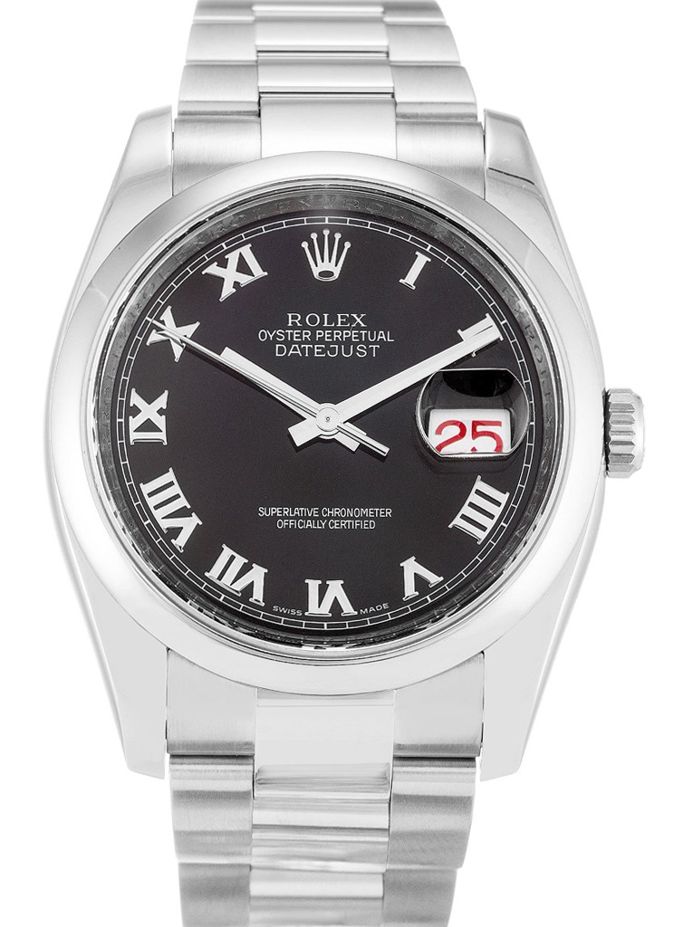 Datejust Black Dial 116200