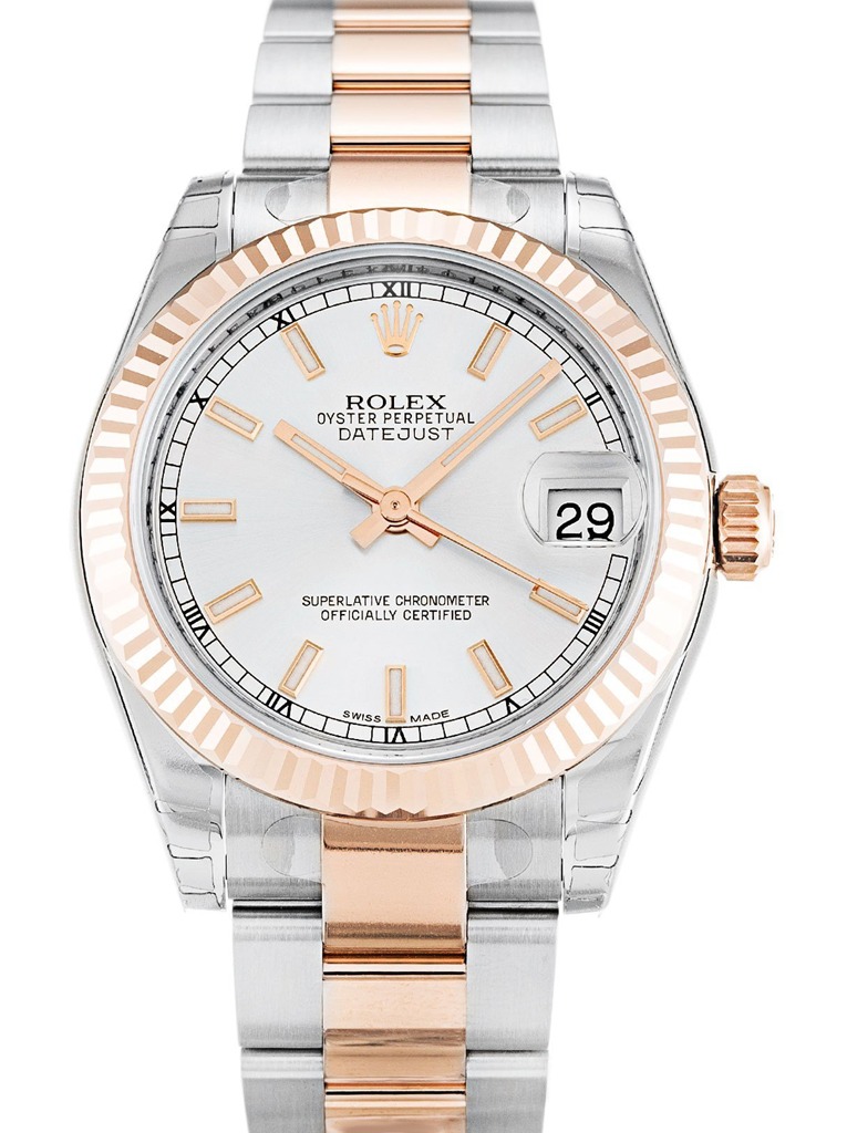 Datejust Mid-Size Silver Dial 178271