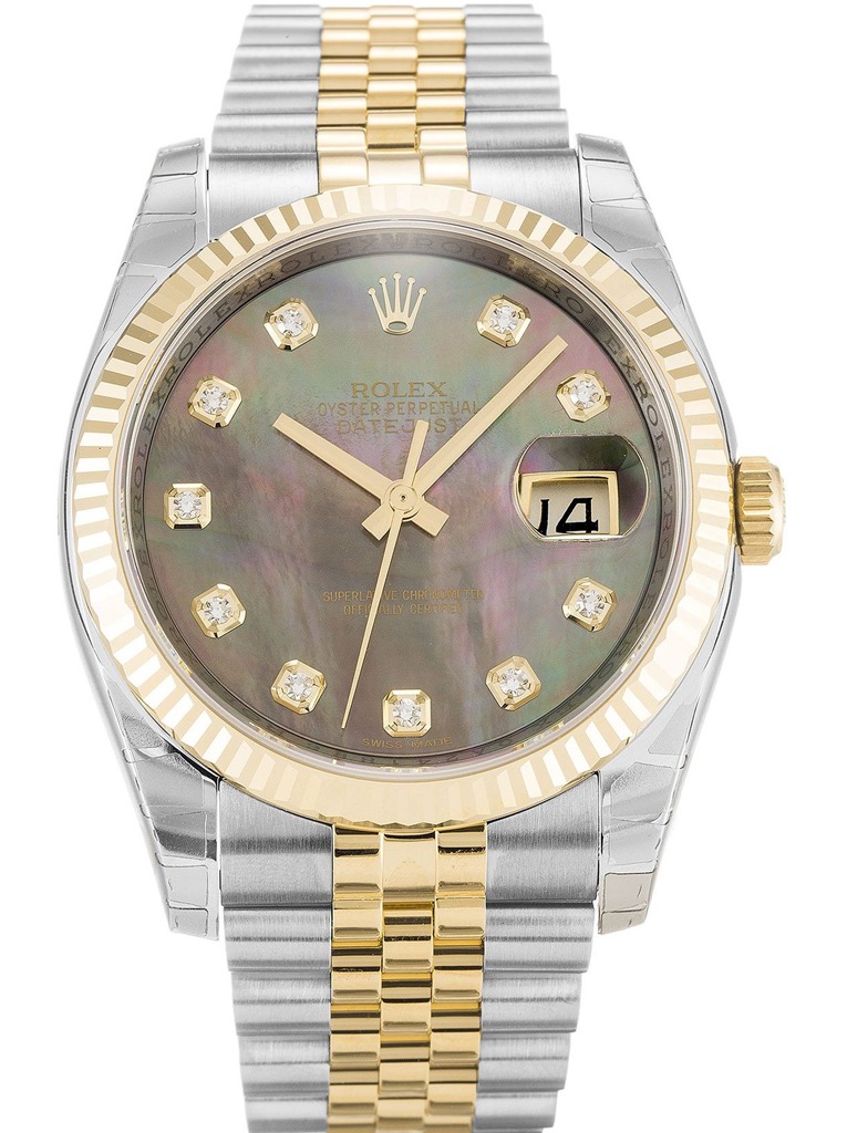 Datejust Mother of Pearl - Black Dial 116233