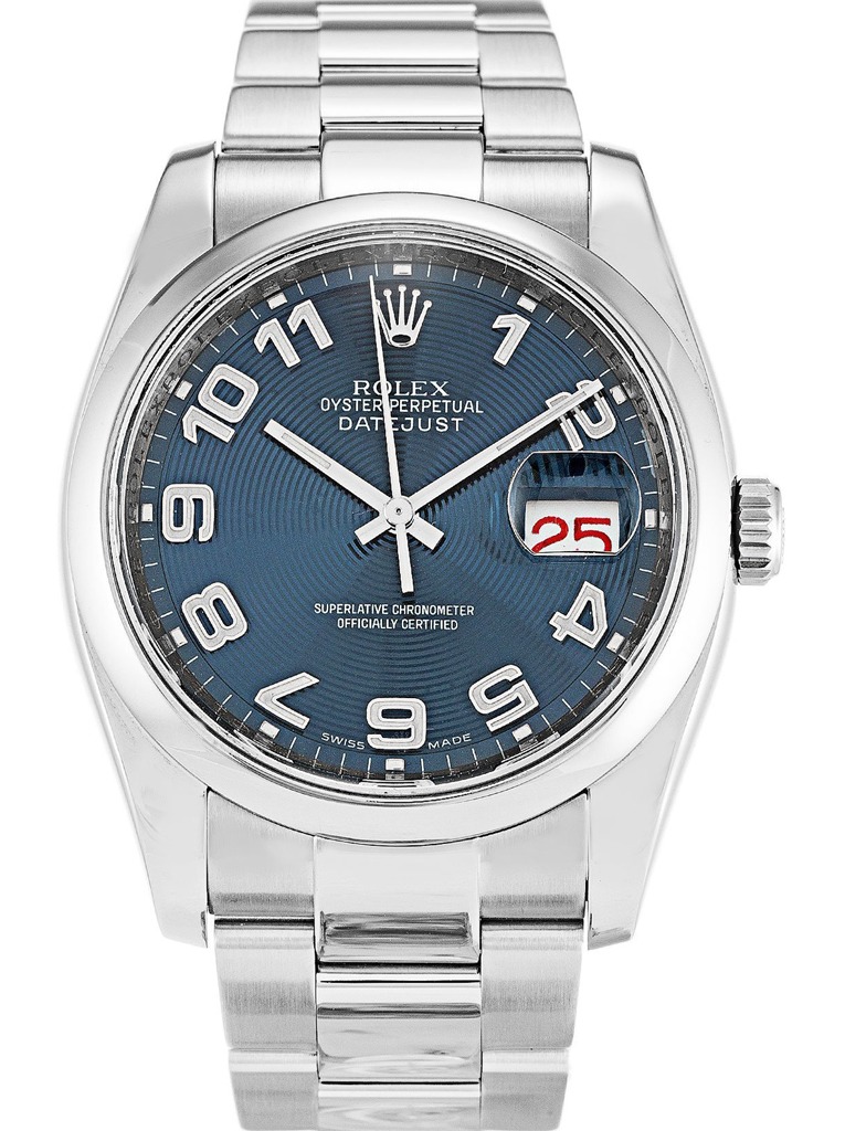 Datejust Blue Concentric Dial 116200