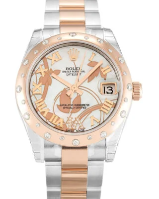 Lady-Datejust White Floral Dial 178341