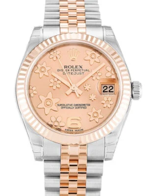 Datejust Mid-Size Pink Floral Dial 178271