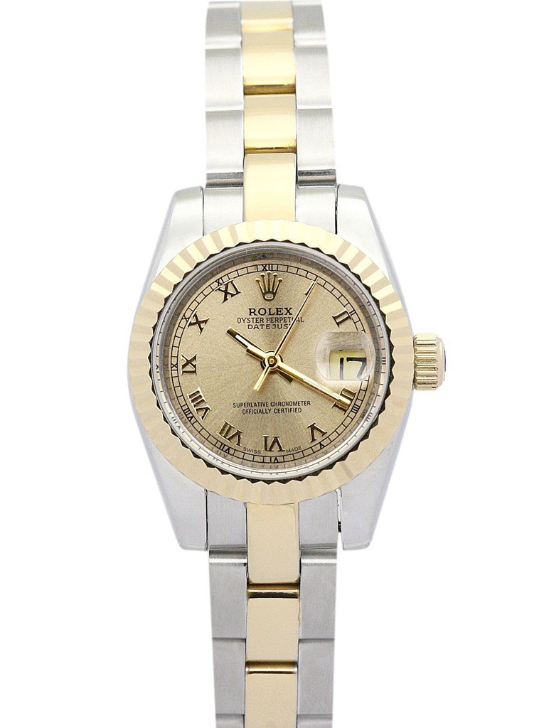 Lady-Datejust Yellow Gold Dial 179163