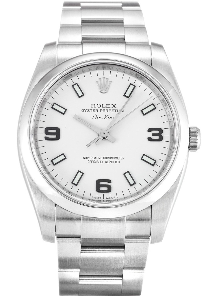 Air-King White Dial 114200