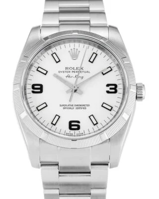Air-King White Dial 114210