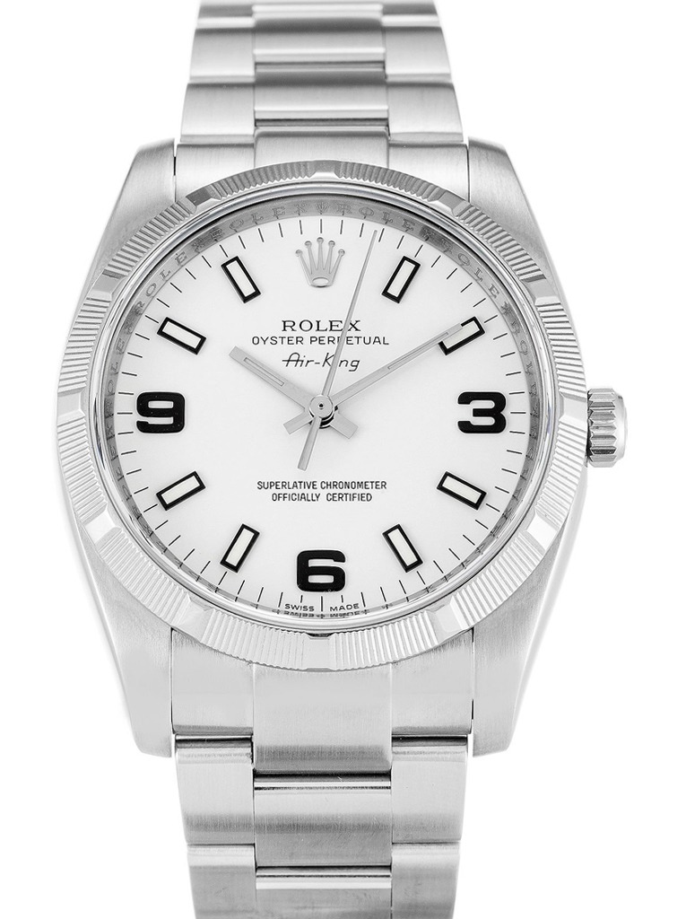 Air-King White Dial 114210