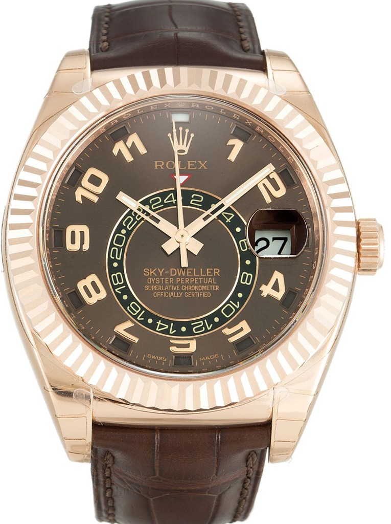 Sky-Dweller Brown Dial 326135