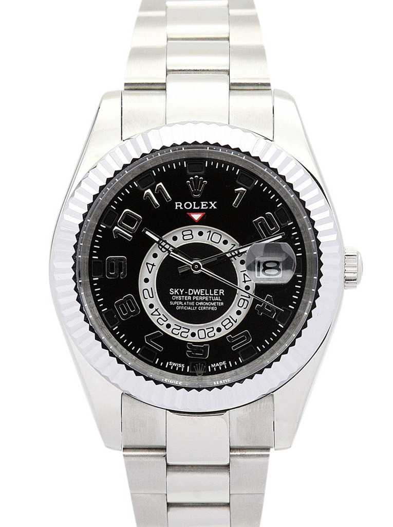 Sky-Dweller Black Dial 326938