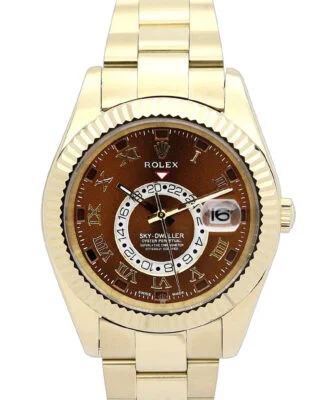 Sky-Dweller Brown Dial 326938