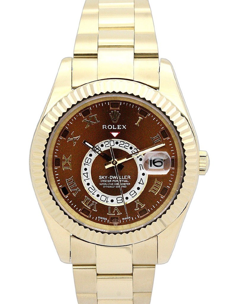 Sky-Dweller Brown Dial 326938