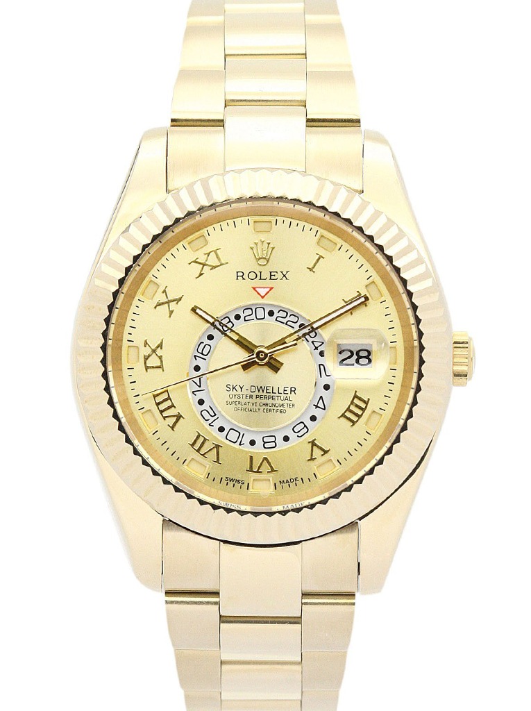 Sky-Dweller Champagne Dial 326938
