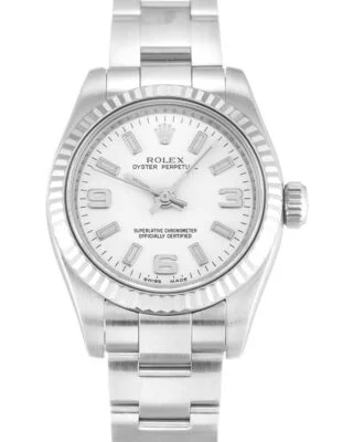 Oyster Perpetual Lady White Dial 176234