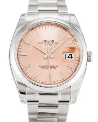 Oyster Perpetual Date Salmon Dial 115200