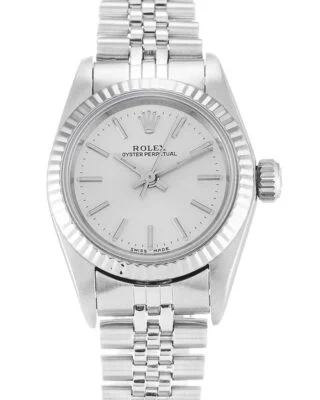 Oyster Perpetual Lady Silver Dial 67194