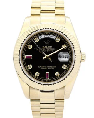 Day-Date Black Dial 118238