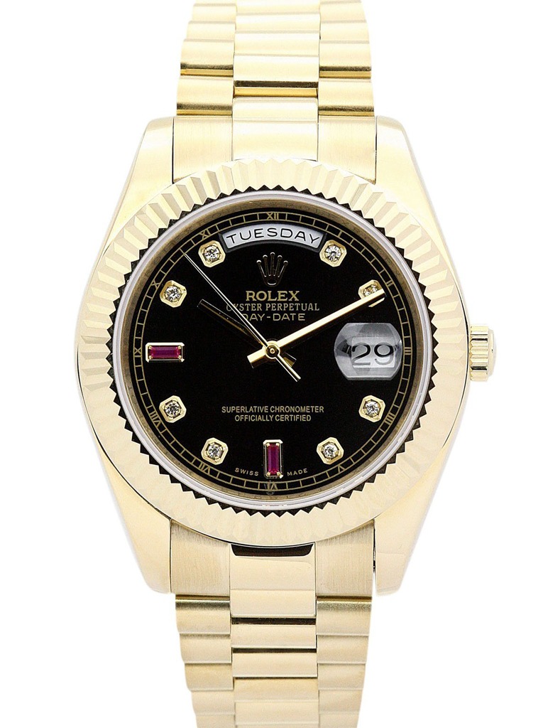 Day-Date Black Dial 118238