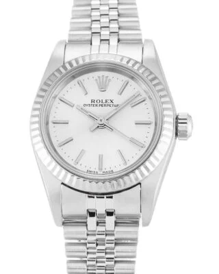 Oyster Perpetual Lady Silver Dial 76094