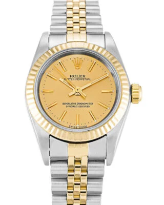 Oyster Perpetual Lady Gold Dial 76193