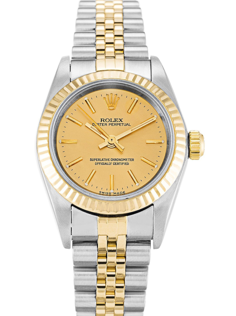Oyster Perpetual Lady Gold Dial 76193
