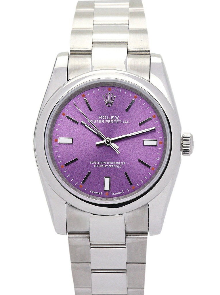 Oyster Perpetual Lady Purple Dial 177200