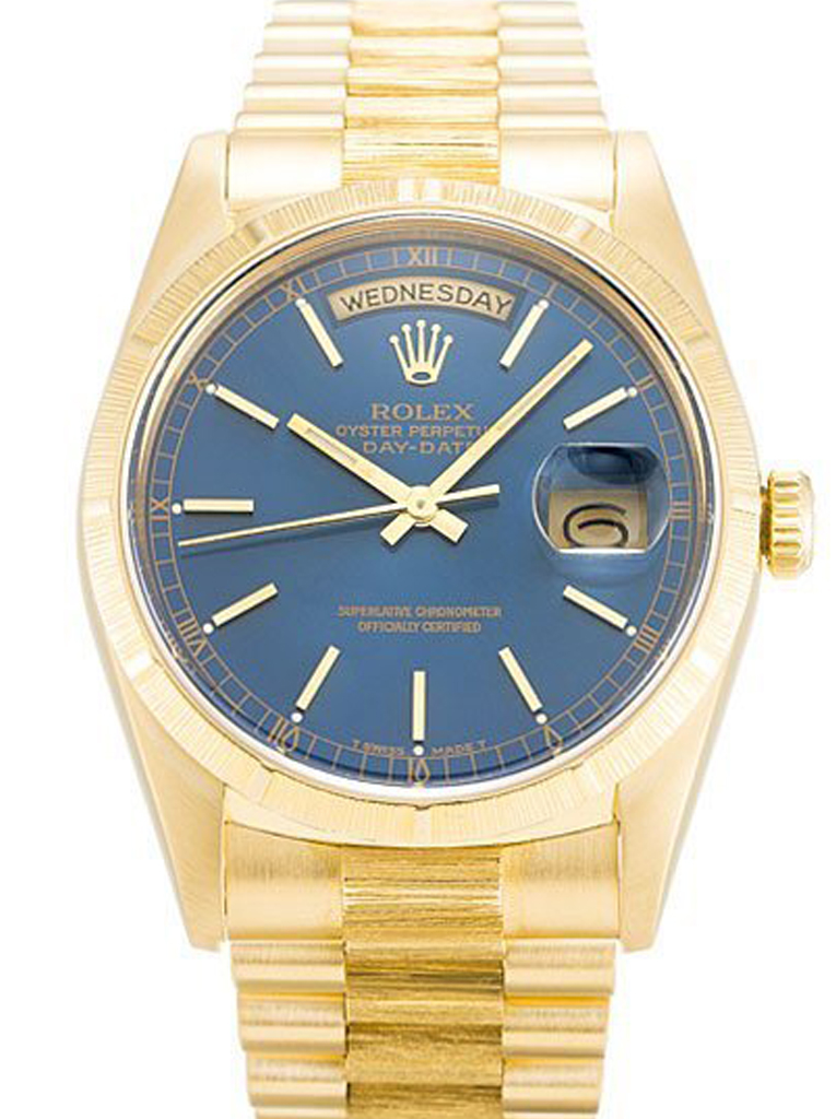 Day-Date Blue Dial 18248