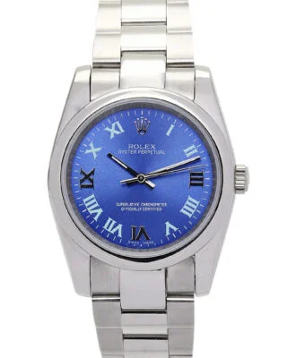Oyster Perpetual Lady Blue Dial 177200
