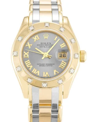 Pearlmaster Rhodium Dial 80318