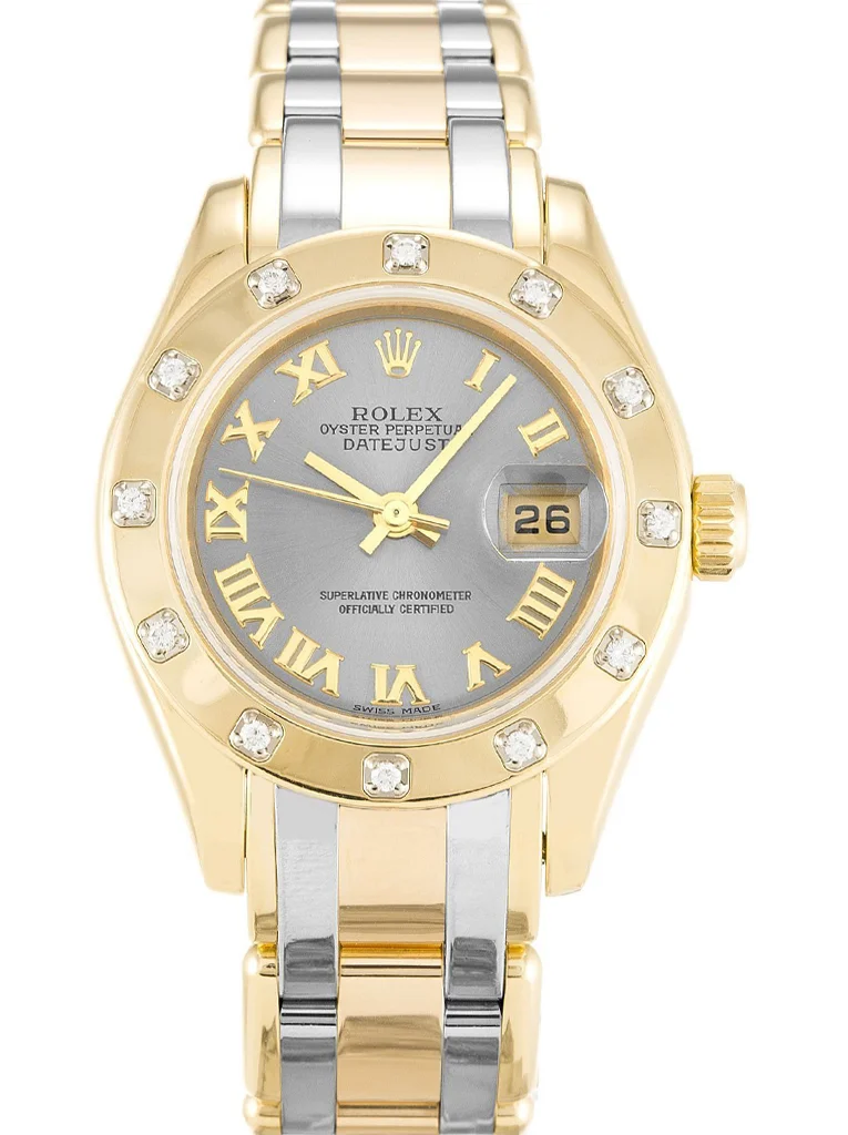 Pearlmaster Rhodium Dial 80318