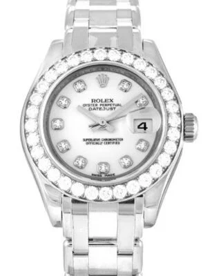 Pearlmaster White Dial 80299