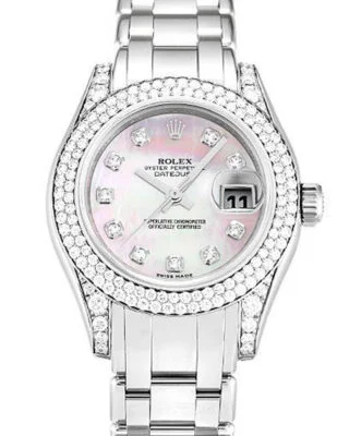 Pearlmaster Mother of Pearl - Pink Dial 80359