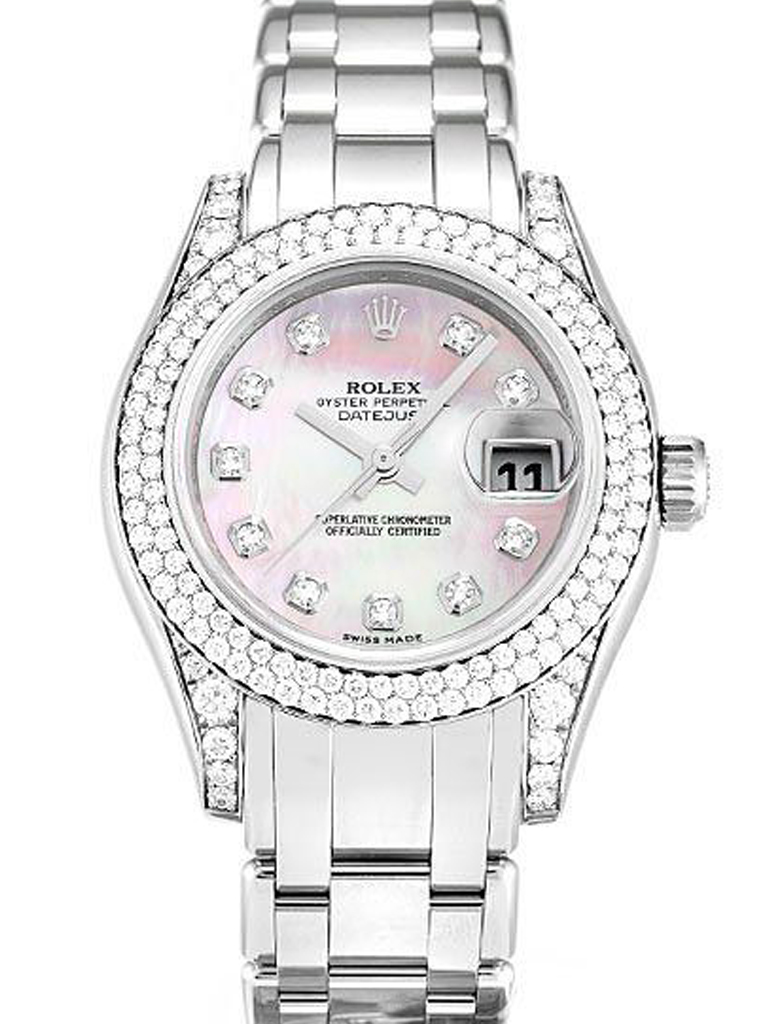 Pearlmaster Mother of Pearl - Pink Dial 80359