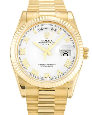 Day-Date White Dial 118238