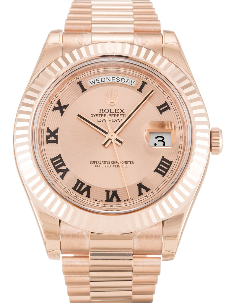 Day-Date II Rose Dial 218235
