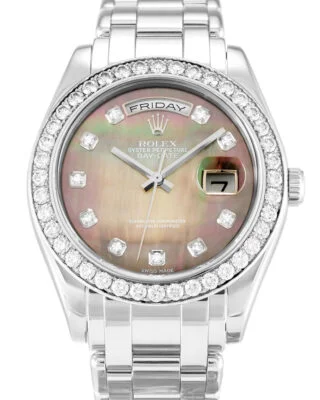 Day-Date Mother of Pearl - Black Dial 18946