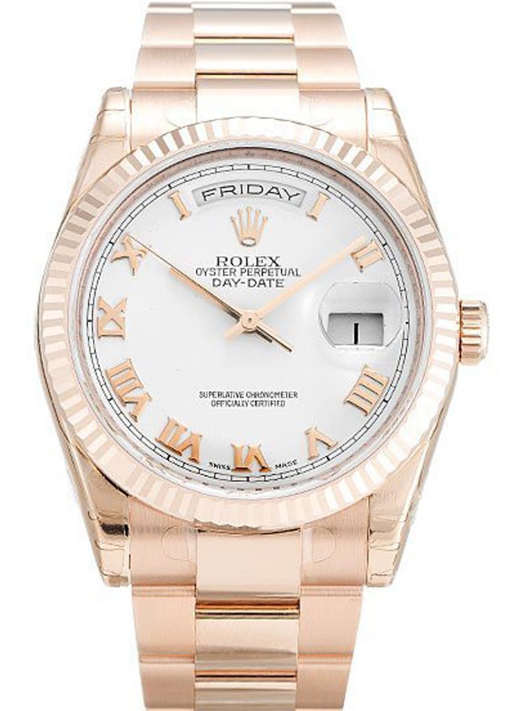 Day-Date White Dial 118235 F