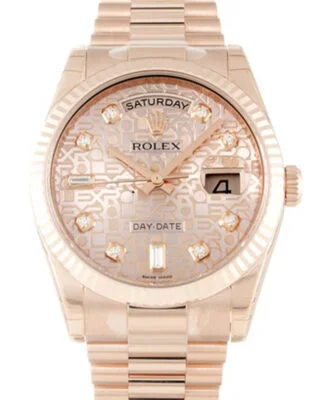 Day-Date Rose Dial 118235 F
