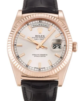 Day-Date Silver Dial 118135