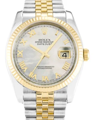 Datejust Mother of Pearl - White Dial 116233