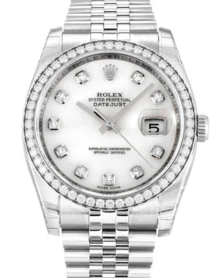 Datejust Mother of Pearl - White Dial 116244