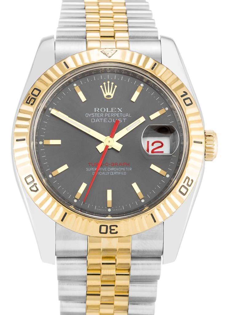Datejust Turn-O-Graph Grey Dial 116263