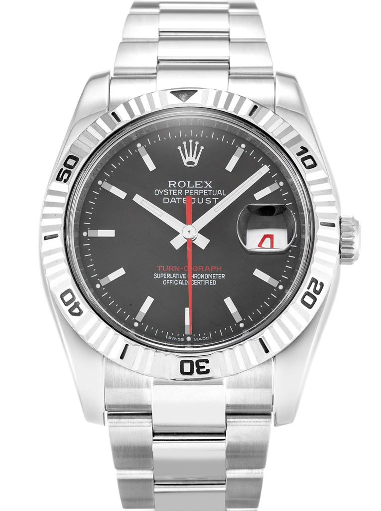 Datejust Turn-O-Graph Grey Dial 116264-2