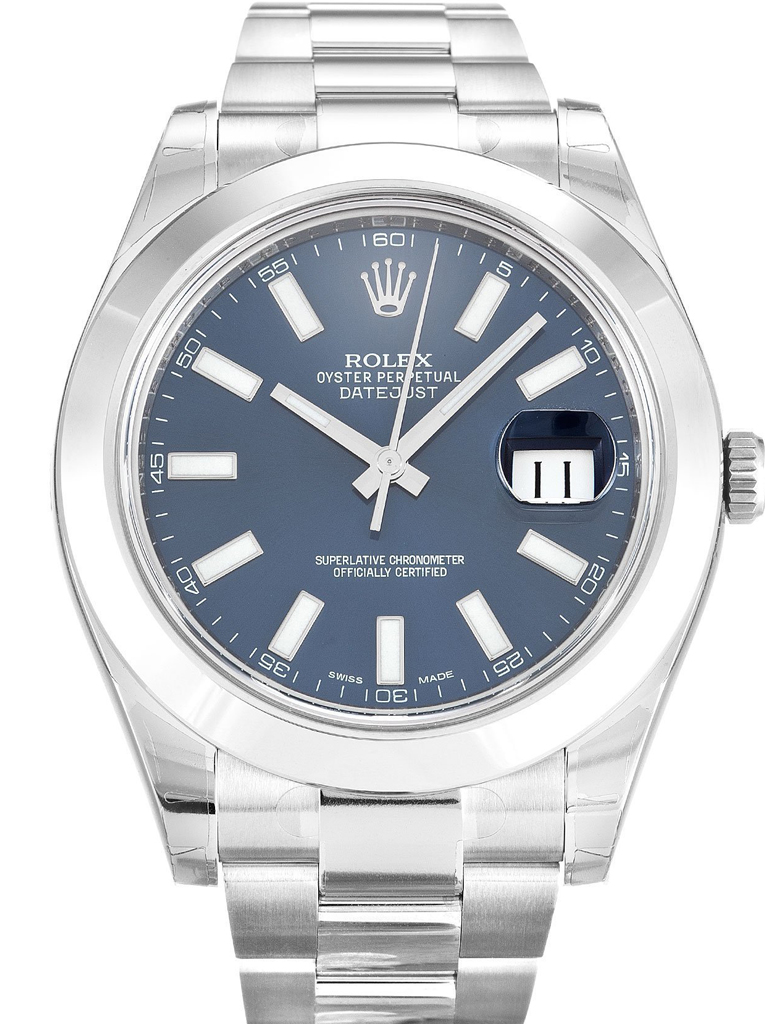 Datejust II Blue Dial 116300